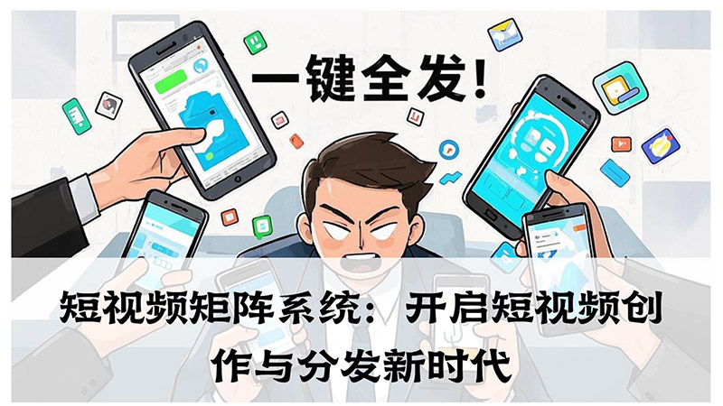 短视频矩阵系统：开启短视频创作与分发新时代