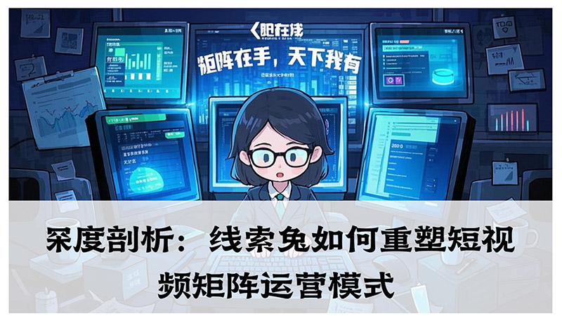 深度剖析：线索兔如何重塑短视频矩阵运营模式